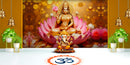 Golden Glow Lakshmi Ji Wallpaper