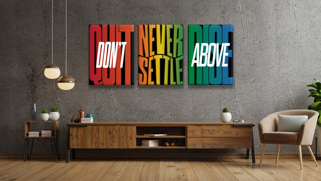 Positive Quotes, Set Of 3 – Myindianthings