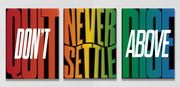 Positive Quotes, Set Of 3