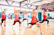 Crew Exercising Gym Wallpaper