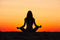 Sunrise Woman Yoga Wallpaper