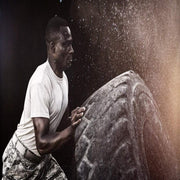 Man Tyre Gym Wallpaper