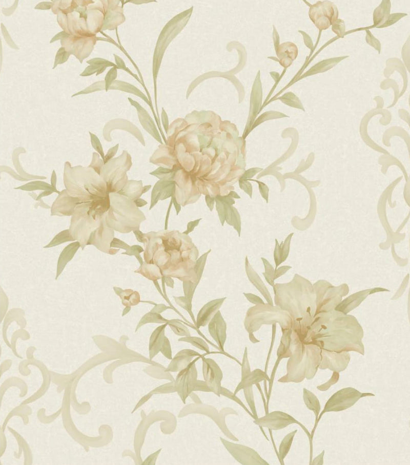 Sana Floral Pattern Wallpaper