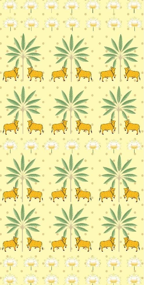 Holy Cow Pichwai Wallpaper