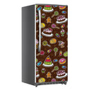 Cake Candy Art Self Adhesive Sticker For Refrigerator