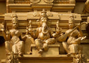 Lord Ganesha Temple Sculpture Wallpaper