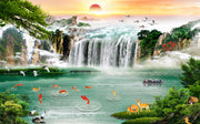 Beautiful Heaven Like Landscape Customised Wallpaper for wall