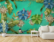 Forest Leaves, Flowers wallpaper for wall