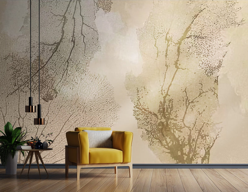 Tree Branches Painting wallpaper for wall