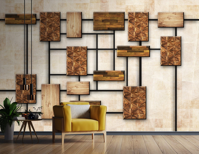 Wooden Block Puzzle wallpaper for wall