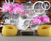 Pink Daisy Flower wallpaper for wall