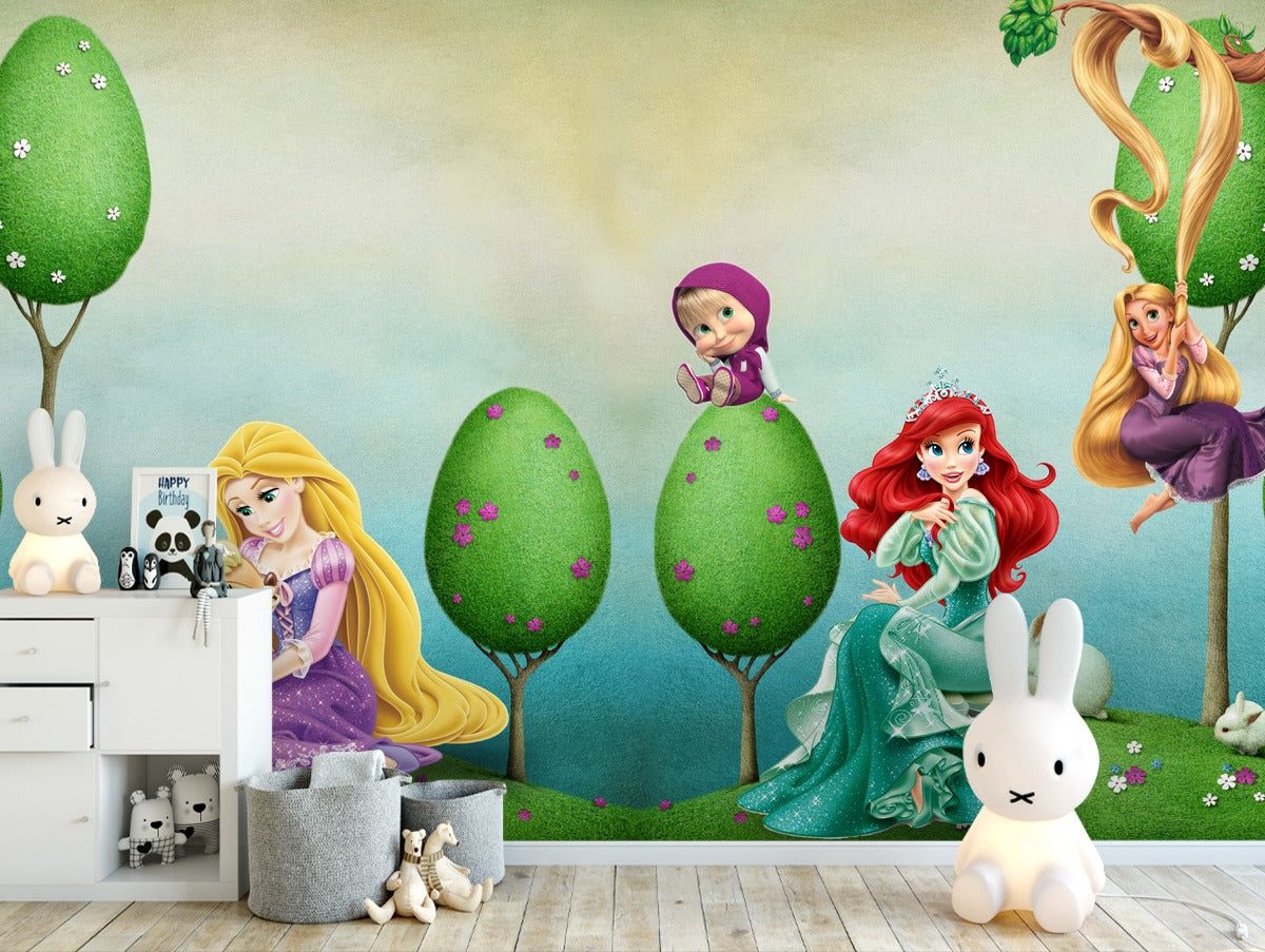 Cindrella and Friends wallpaper for wall