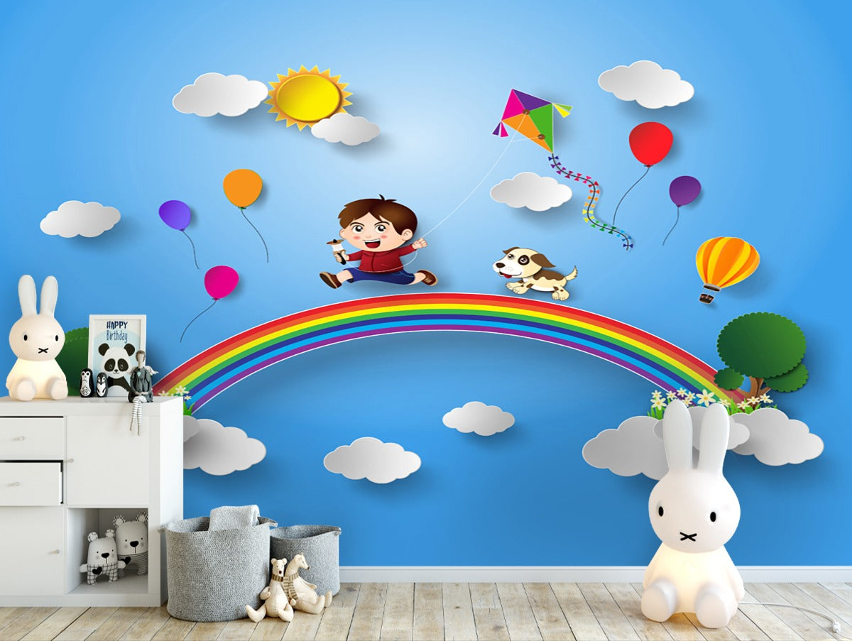 Animated Customised wallpaper for wall