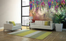 Colorful Abstract Feathers Wall-cover