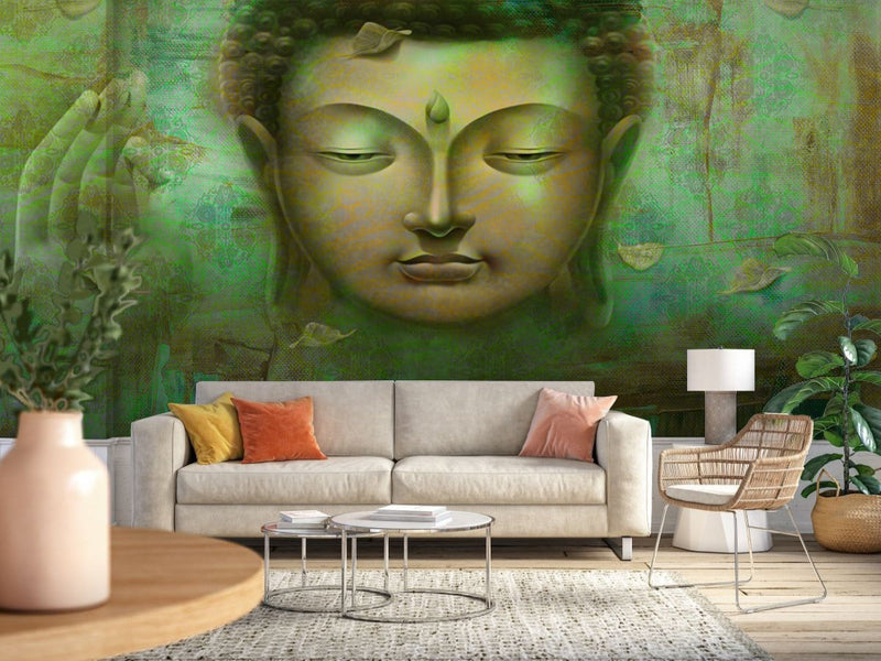 Buddha Canvas Wallpaper