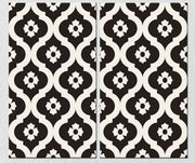 Simple Black And White Mandala Art, Set Of 2