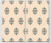 Arrow Indian Pattern Art, Set Of 2