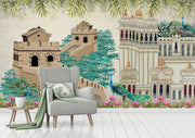Indian Pattern Home Wallpaper