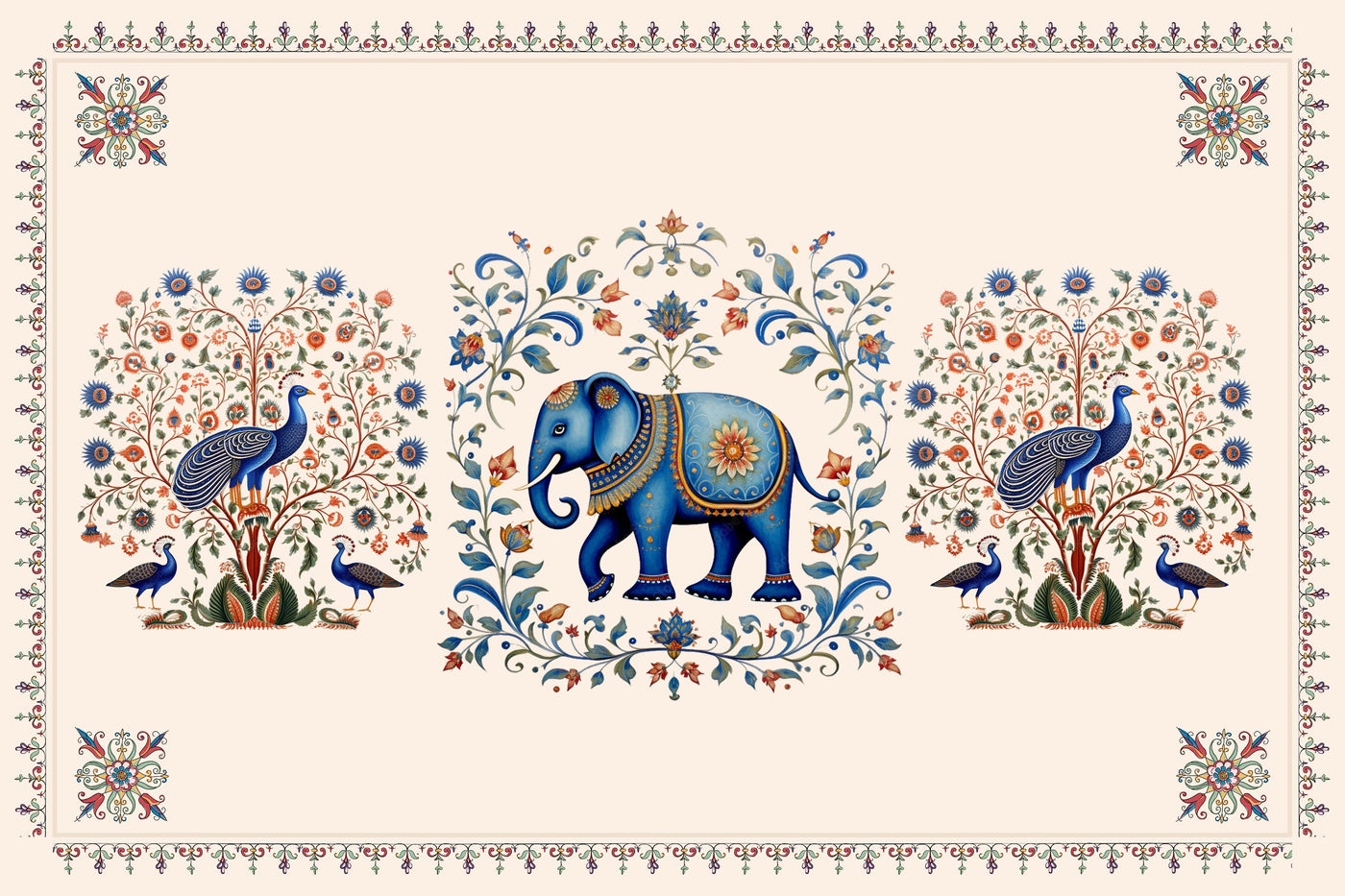 Indie elephant wallpaper