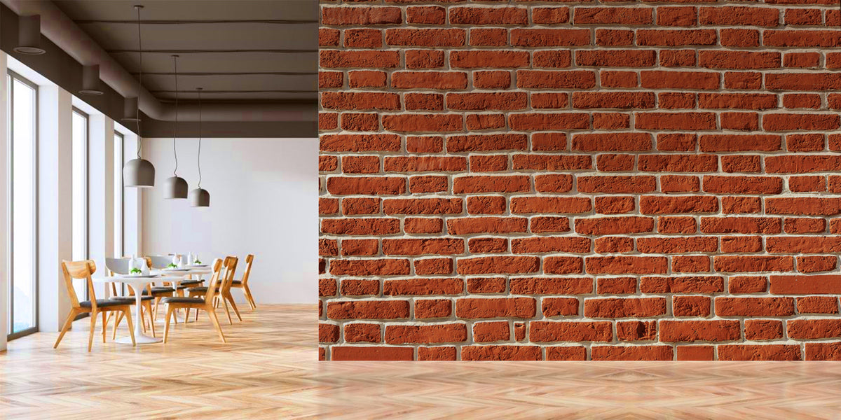Industrial Brick Wallpaper