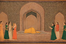 Islamic mughal wallpaper