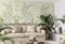 Ivory Leaf Illusion Chinoiserie Wallpaper