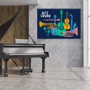 Jazz Instruments Wall Art