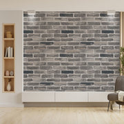 Basic Old Multi Brick Wallpaper