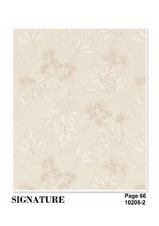 Signature Botanical Seamless Wallpaper
