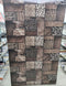 Korean 3D Wooden Block Wallpaper Roll