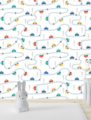 Kids Game Pattern Wallpaper