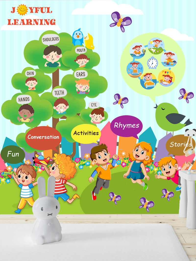 Learning Routine Wallpaper Kids Learning Wallpaper