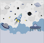 Kids Space Wallpaper