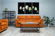 Linkin Park Music Symbols Wall Art, Set Of 2