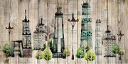 Landmark Map Wallpaper