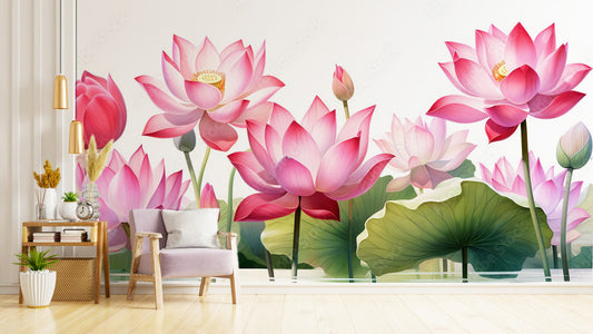 Lotus Pink Wallpaper