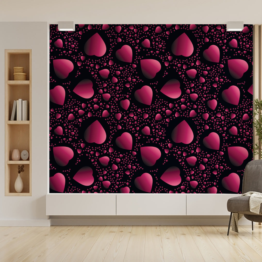 Purple Rose Heart Wallpaper