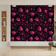 Purple Rose Heart Wallpaper