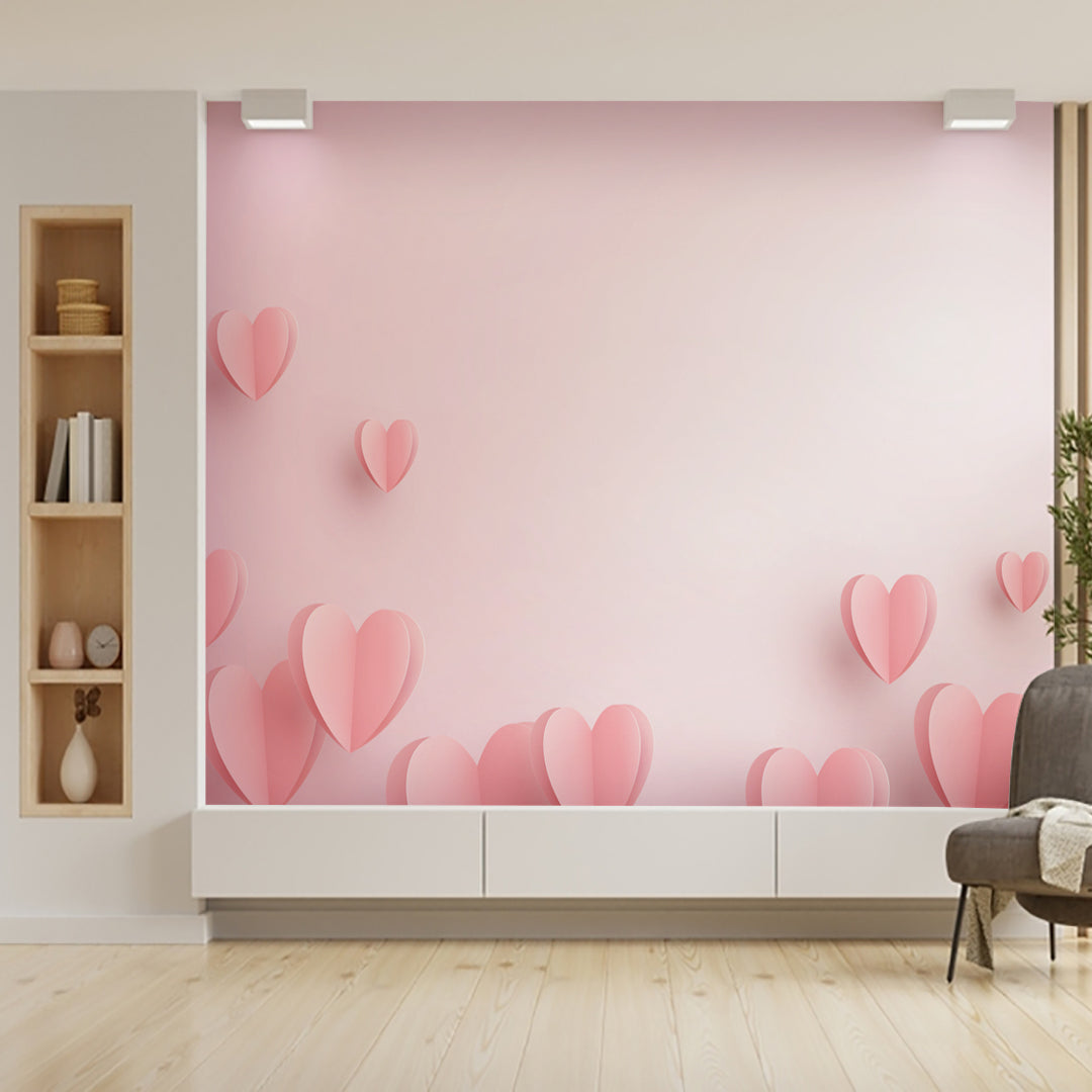 Paper Pink Subtle Wallpaper