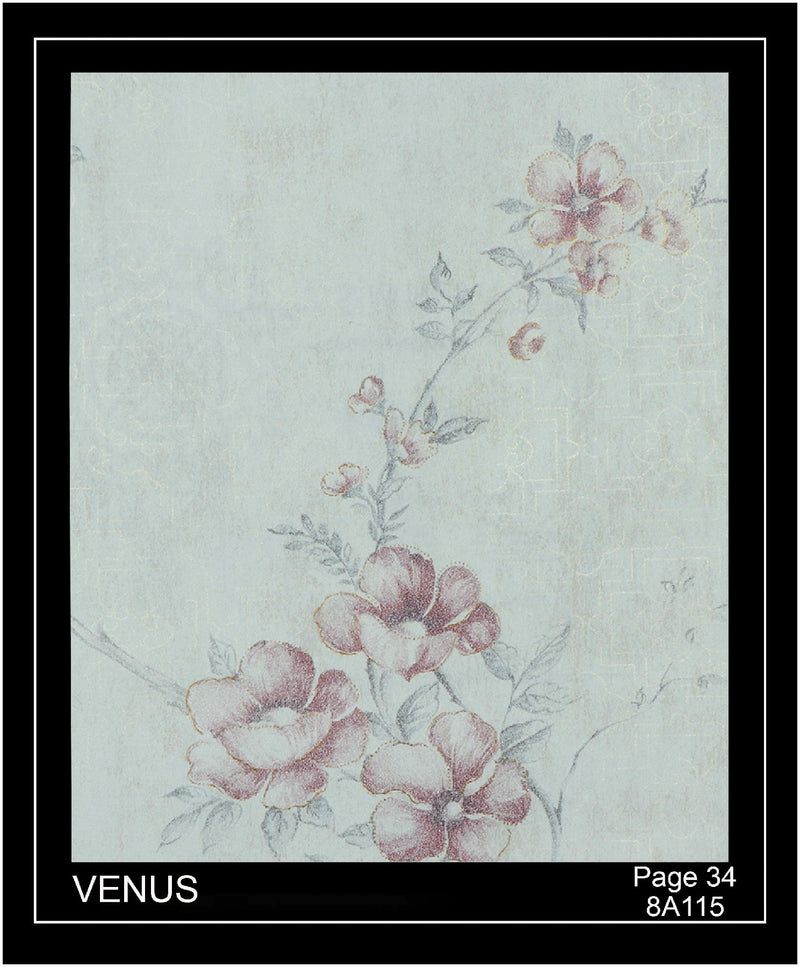 Venus Botanical Seamless Wallpaper