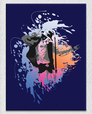 Abstract Michael Jackson Wall Art