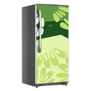 Green Shaded Art Self Adhesive Sticker For Refrigerator
