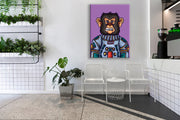 Monkey Astronaut Art