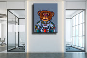 Monkey Ready For Space Art