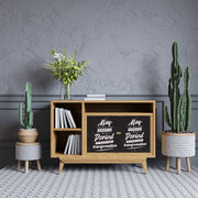 Think Motivated Thought Design Self Adhesive Sticker For Cabinet