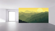 Yellow Mountain Dawn Wallpaper