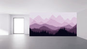Purple Mountain Dawn Wallpaper