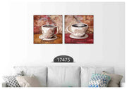 Espresso Cappucina Art, Set Of 2