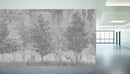 Foggy Trees Murals Wallpaper