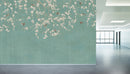 Blue Cherry Blossoms Murals Wallpaper